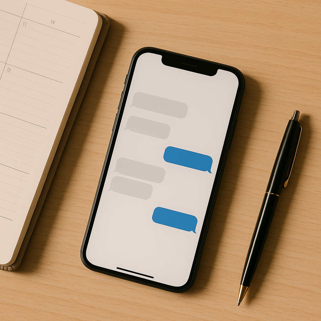 Featured image for Why the First Text Wins the Job — and What It Needs to Say