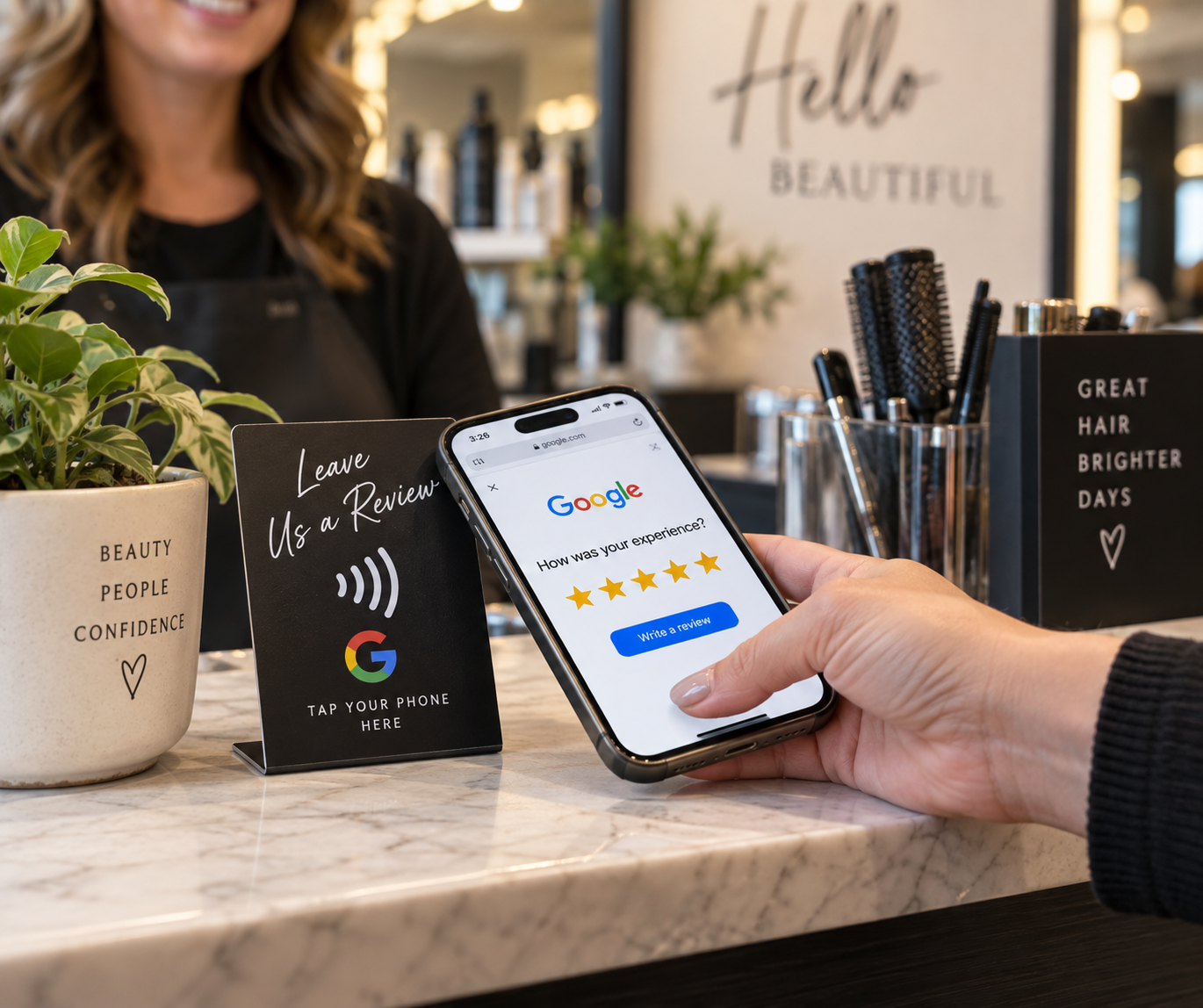 Featured image for NFC Review Cards: How Tap-to-Review Technology Gets You More Google Reviews in 2026